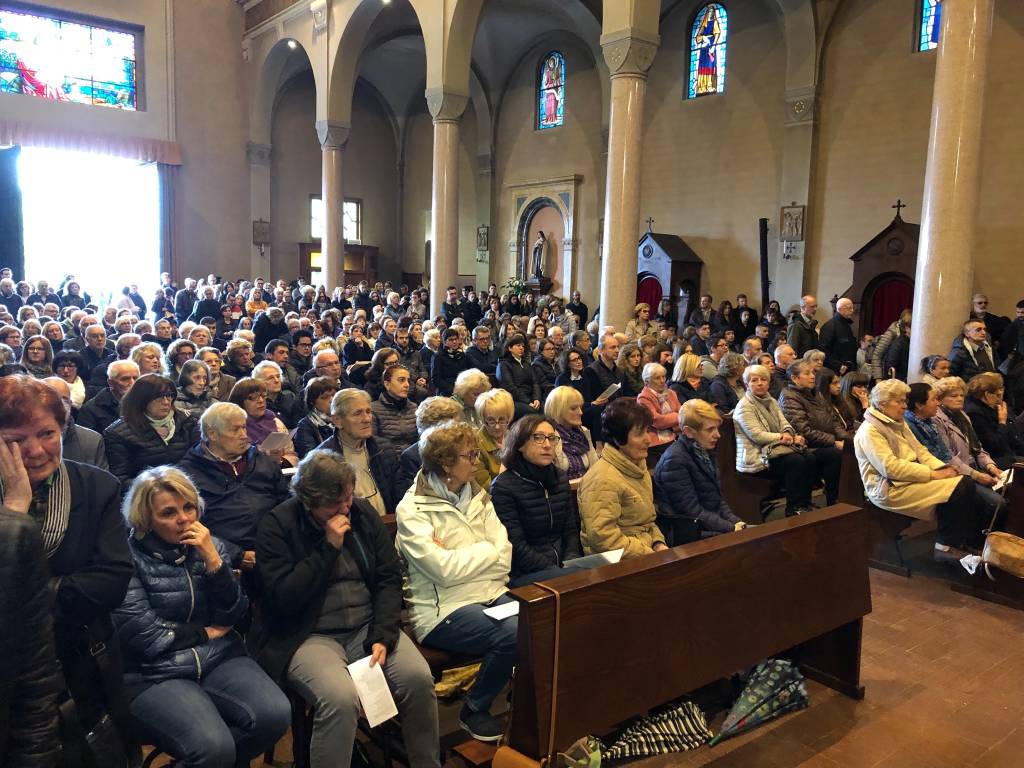 Il funerale di Lorenzo Giudici