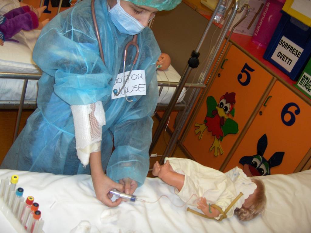 Il gioco del dottore in pediatria