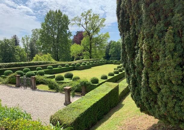 Il parco di villa Craven a Varese