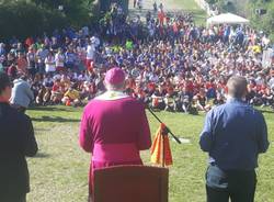 Il "pellegrinaggio degli sportivi" al sacro Monte