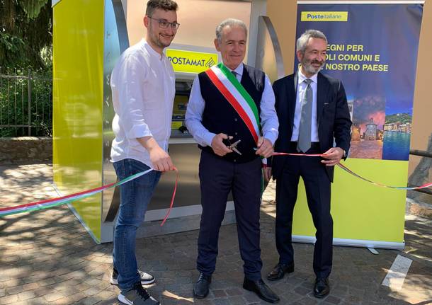 Inaugurato il primo sportello Postamat a Galliate Lombardo