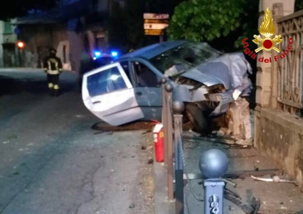 Incidente mortale a Cittiglio 