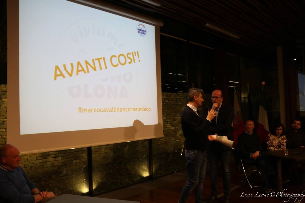 Induno Olona - Viviamo Induno Olona presenta candidati e programma (foto di Luca Leone)