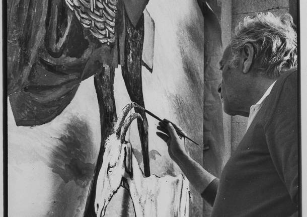 La Fuga in Egitto di Renato Guttuso