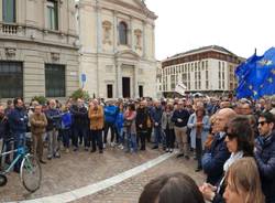 Manifestazione dimissioni Gallarate