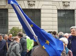 Manifestazione dimissioni Gallarate