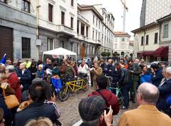 Manifestazione dimissioni Gallarate