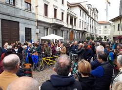 Manifestazione dimissioni Gallarate