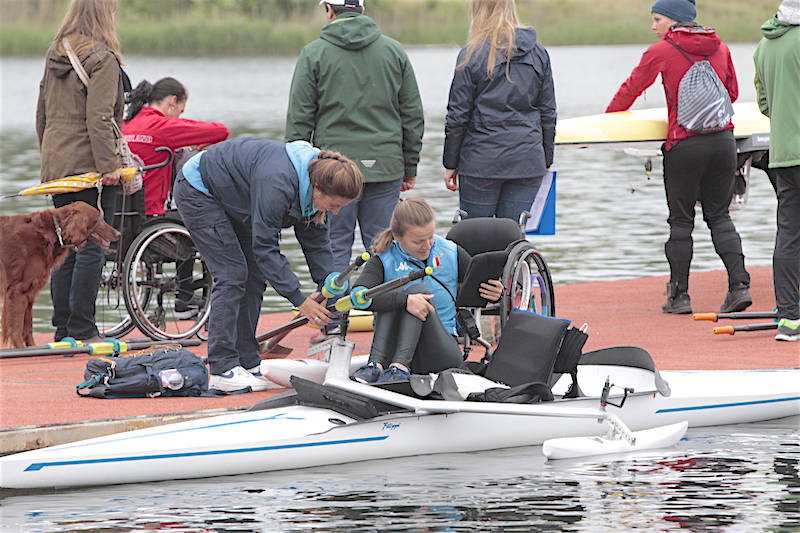Para Rowing a Gavirate
