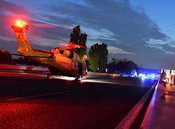 Rho: incidente in autostrada - foto di Andrea Marcato