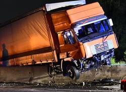 Rho: incidente in autostrada - foto di Andrea Marcato