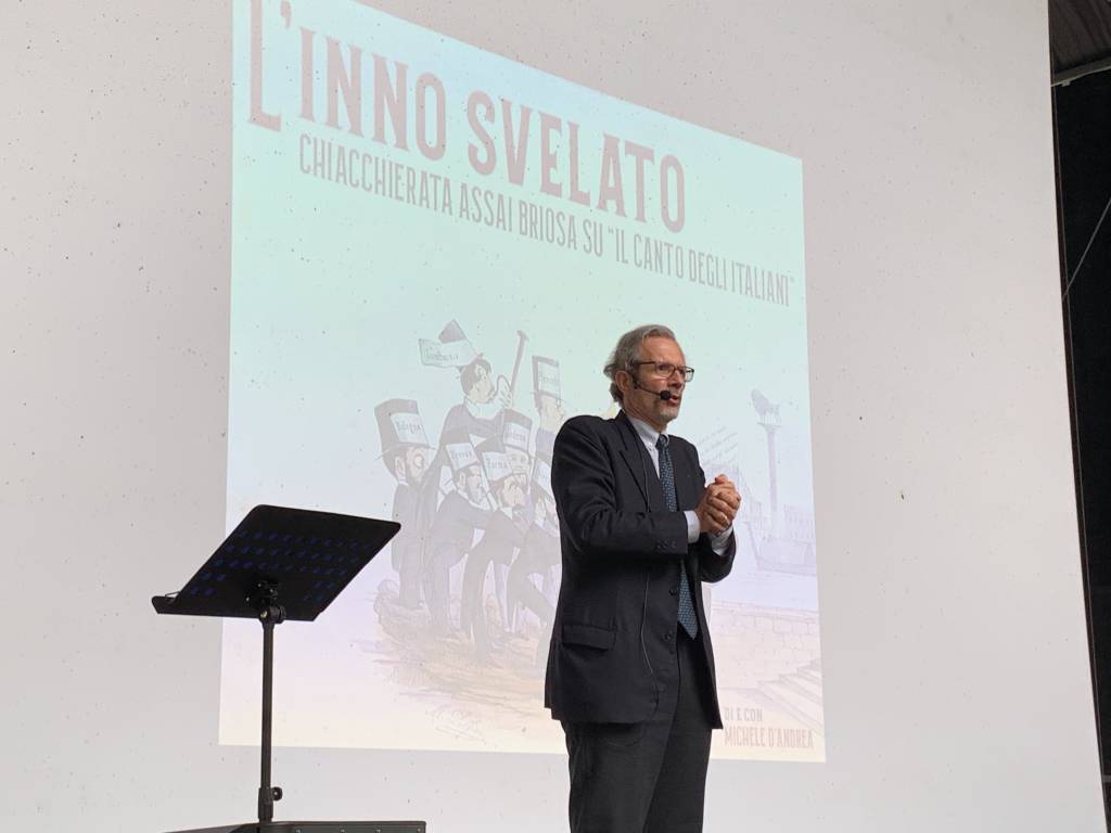 Un’incontro ai Giardini Estensi svela l’inno di Mameli