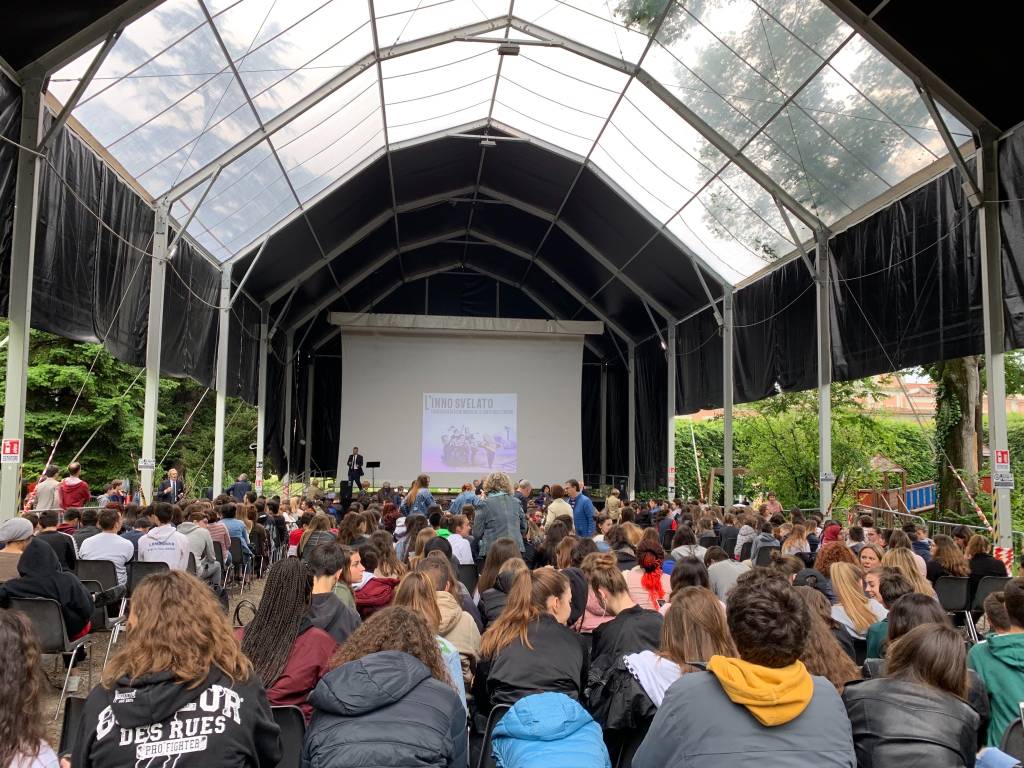 Un’incontro ai Giardini Estensi svela l’inno di Mameli