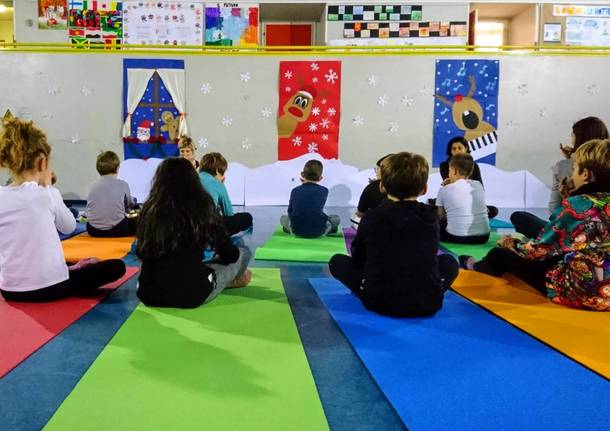 yoga mindfulness bambini castronno