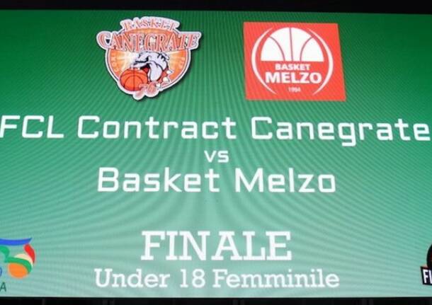 Canegrate U18 battuta da Melzo nella finale regionale Gold