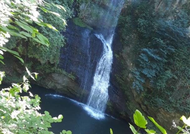 Alle cascate di Ferrera