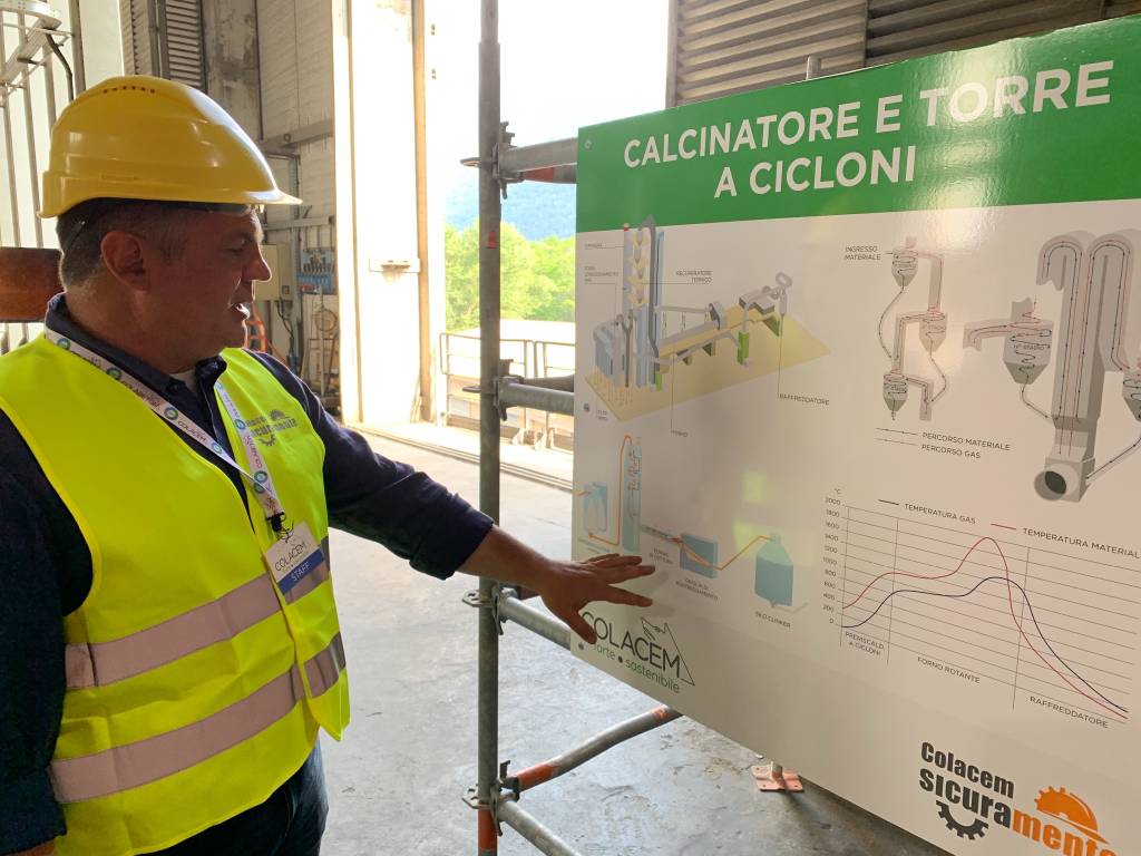 Caravate: l’open day della Colacem 