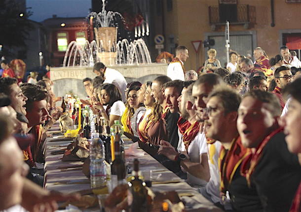 La cena propiziatoria del Palio di Legnano