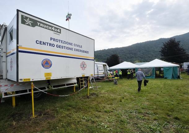 Esercitazione Protezione civile al Brizio