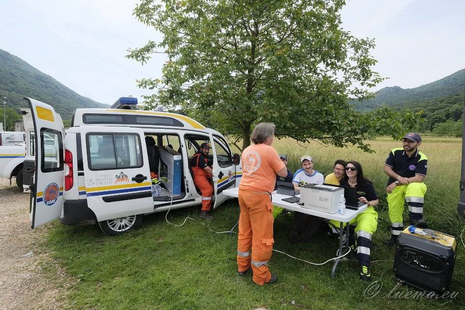 Esercitazione Protezione civile al Brizio