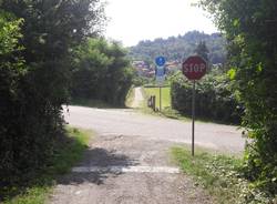 ciclabile lago Comabbio Varano Borghi lavori 2019