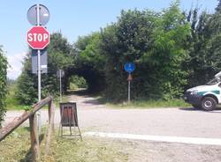 ciclabile lago Comabbio Varano Borghi lavori 2019