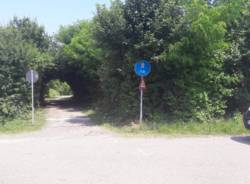 ciclabile lago Comabbio Varano Borghi lavori 2019