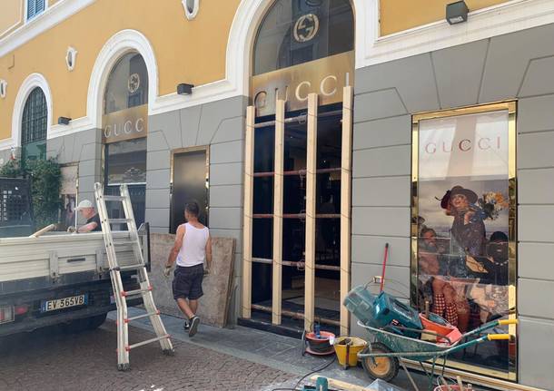 Furto alla Gucci di Varese