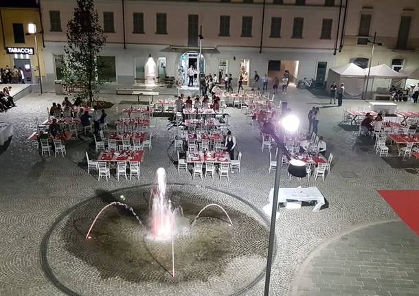 Un giovedì sera in centro a Busto Arsizio