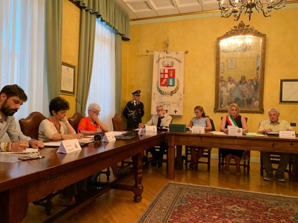 Il nuovo consiglio comunale di Bodio Lomnago
