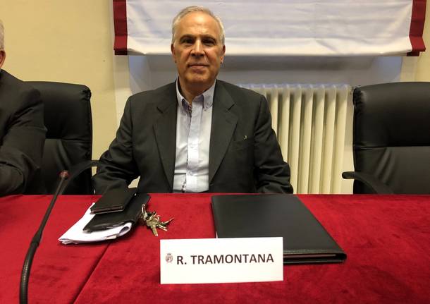 Il nuovo consiglio comunale di Tradate (sindaco Giuseppe Bascialla)
