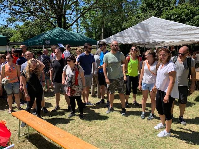La premiazione della caccia al tesoro fotografica al Girinvalle