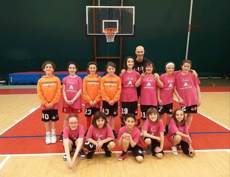 LADY A CANESTRO   Gruppo Minibasket