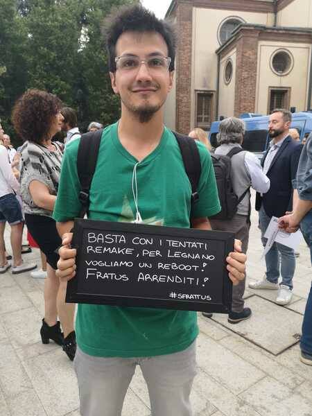 manifestazione legnano contro fratus comitato legalit 