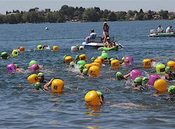 open water tour lago di monate i glaciali