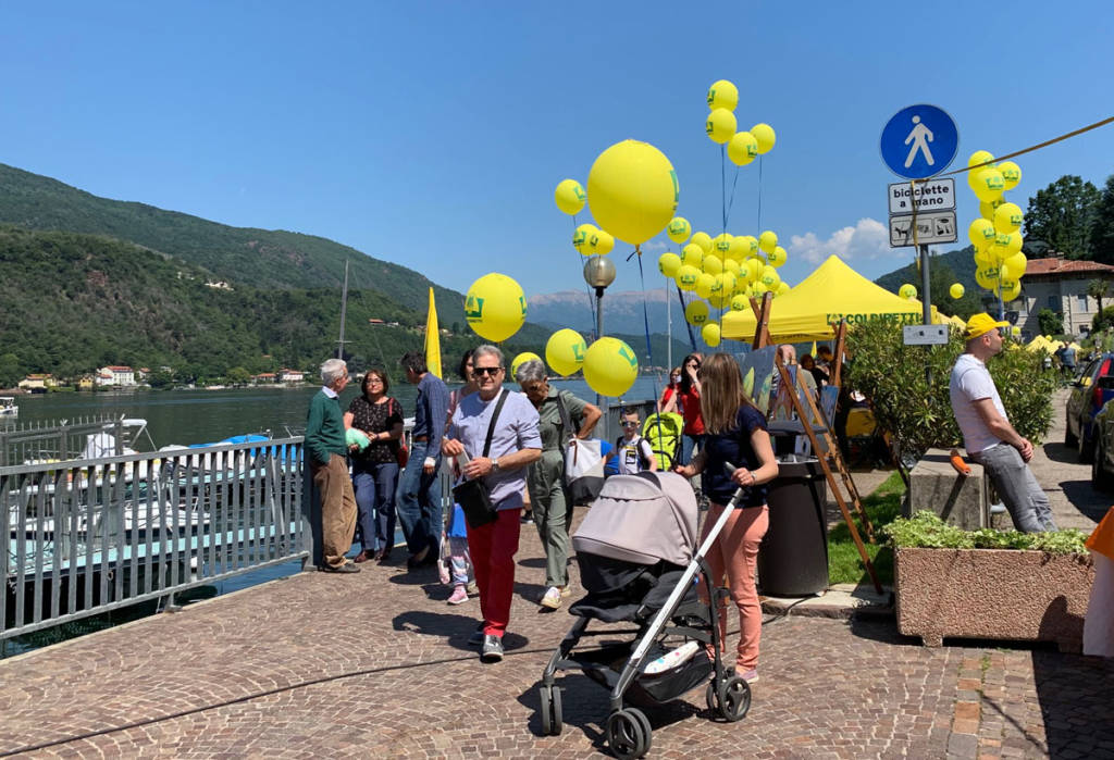Porto Ceresio - Inaugurazione Agrimercato