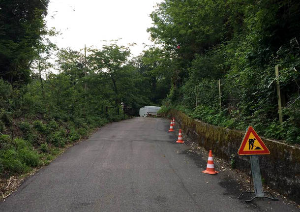 Porto Ceresio - Intervento di messa in sicurezza via Farioli Cà del Monte