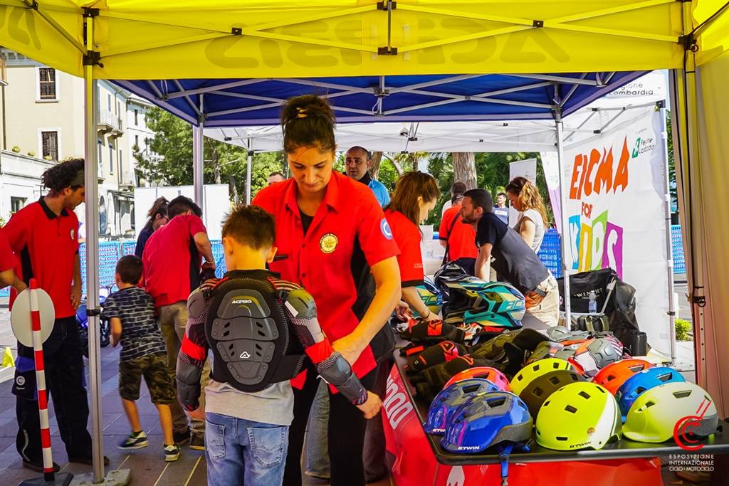 Prime tappe di Eicma for Kids 2019
