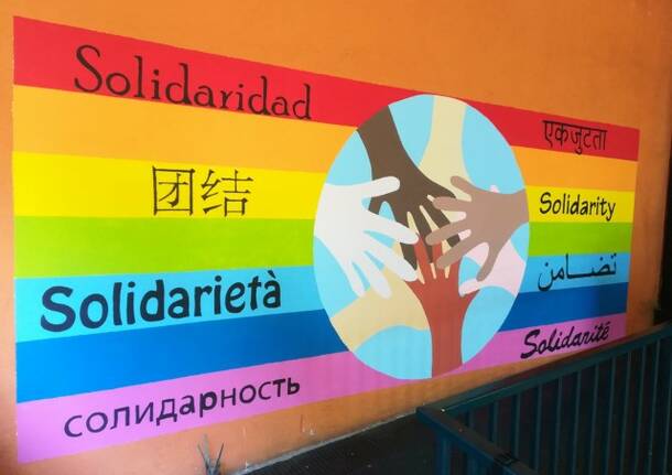 San Giorgio – Nuovo murales scuola Ungaretti