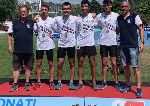 staffetta allievi 4x400 pro patria arc busto 2019