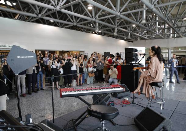 A Malpensa la presentazione di Milano Music Week, ospite Levante -1