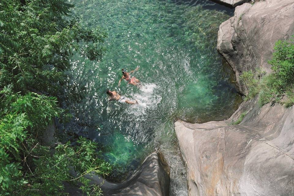 Un tuffo in Ticino