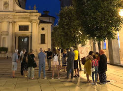 Varese - presidio Sea Watch in piazza San Vittore