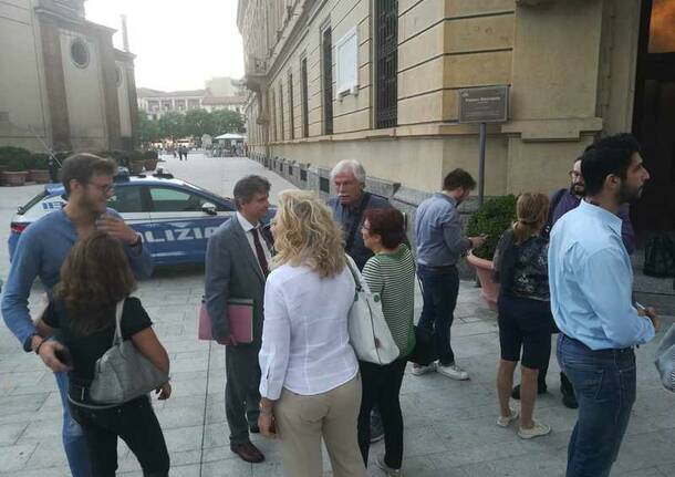 Comitato Legalità: manifestazione dopo il ritiro delle dimissioni di Fratus, 6 giugno 2019
