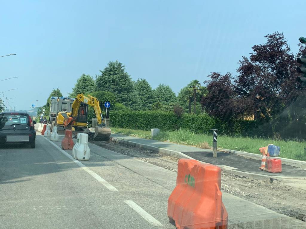 Bodio Lomnago, via ai lavori sulla provinciale