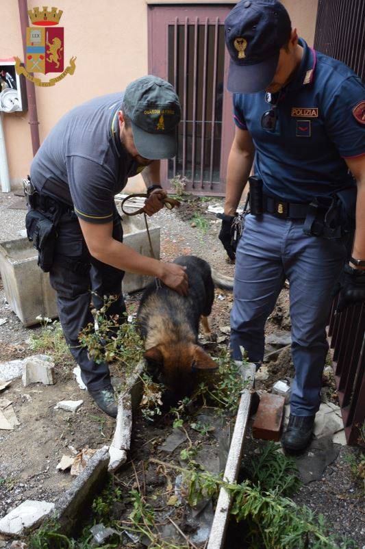 Polizia in azione nelle aree semi centrali