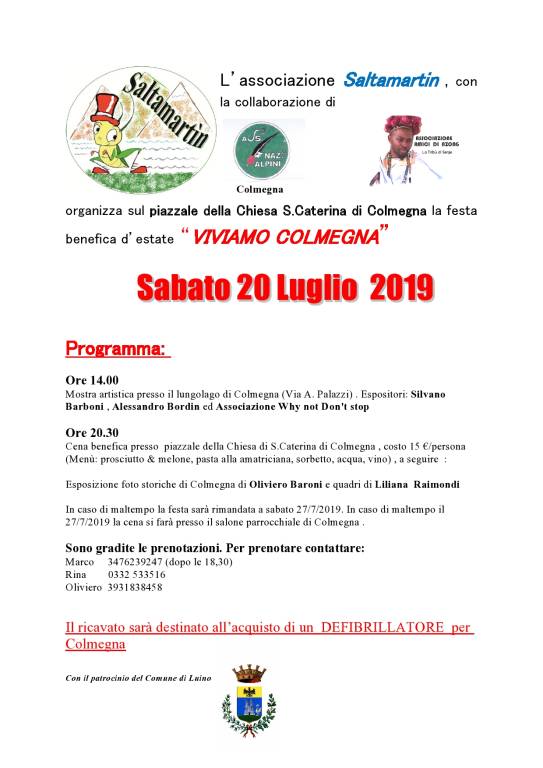 \"Viviamo Colmegna\"