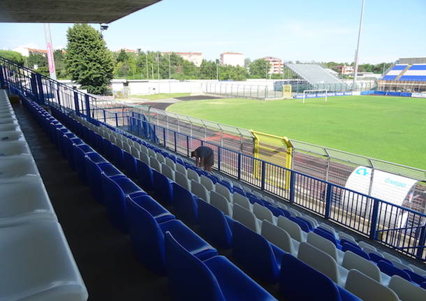 Lo stadio \"Speroni\" si rifà il look