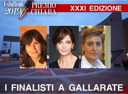 Le finaliste del XXXI Premio Chiara a Gallarate