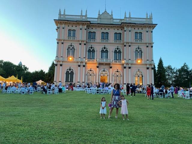 Ville Ponti illuminata dalle stelle